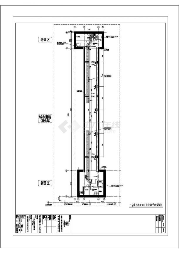 某银行全套暖通（含数据中心，含设计说明）cad-图二