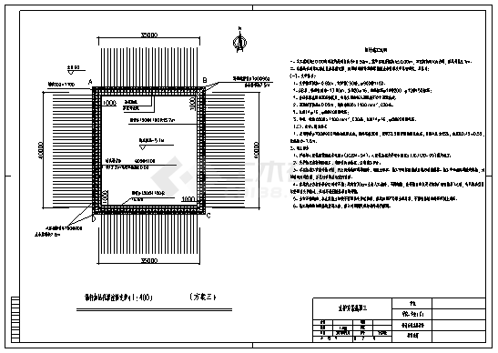 【基坑支护】170000平米商业办公楼毕业设计建筑施工CAD图（含深基坑支护方案全套图纸及计算书）-图二