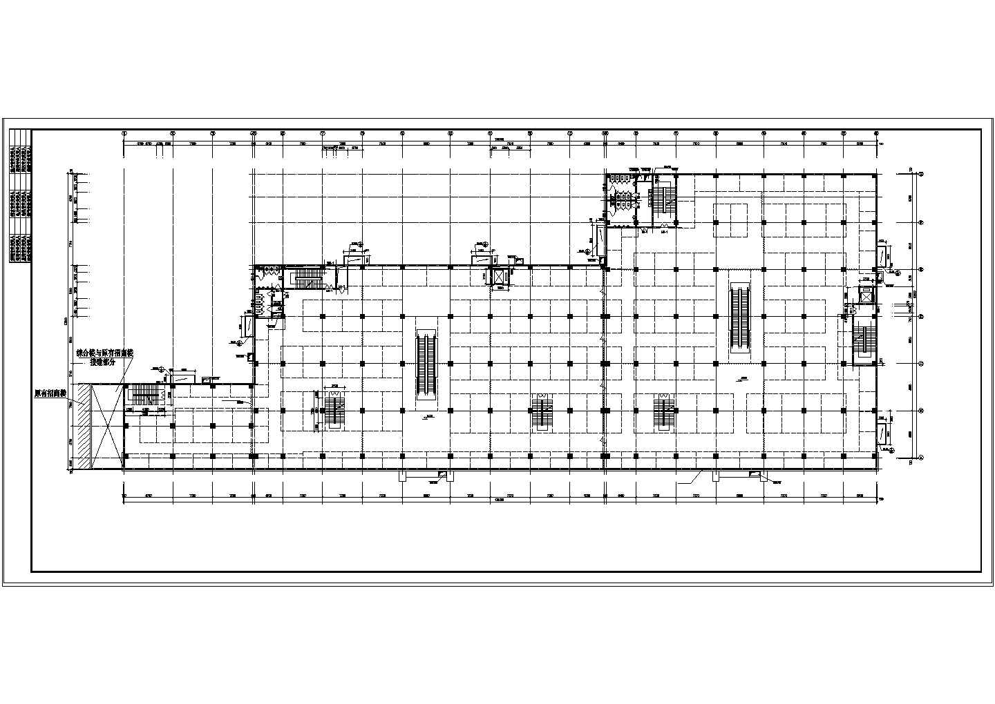 西安市第四军医大学口腔医院建筑设计cad施工图纸