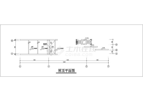 某工厂常见大门建筑详细方案设计施工CAD图纸-图一