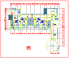 某幼儿园建筑设计cad方案带效果图_图1