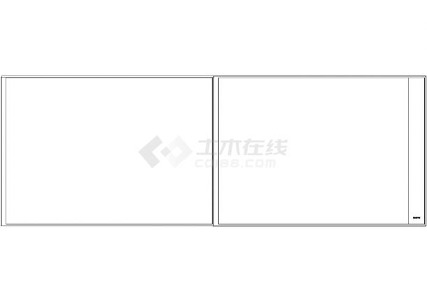 [江苏]办公建筑改扩建工程空调通风排烟系统cad方案图-图二