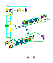 某18班小学建筑设计cad方案图_图1