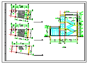 成大教学楼CAD平面布置参考图-图二