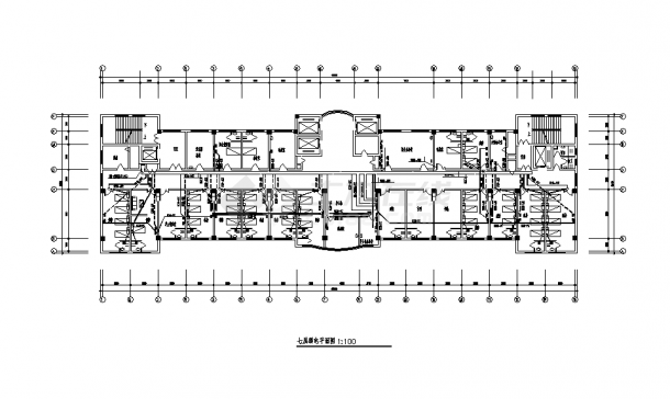 12层14725平米人民医院外科楼电施cad图纸，含设计说明-图二