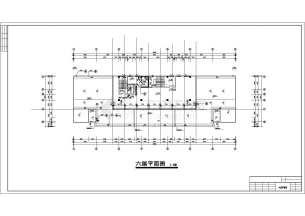 某办公大楼全套建筑设计施工图(CAD)-图一