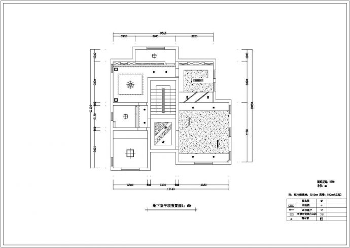 天津现代二层别墅设计详细建筑施工图_图1