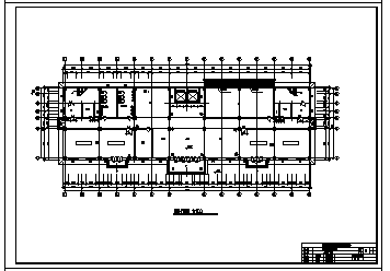 土木工程毕业设计_5000平方米某市区某六层集团商务中心楼建筑设计cad图(含计算书，毕业设计)-图一
