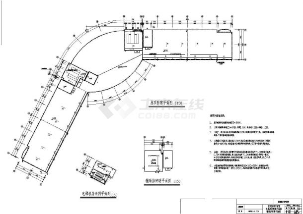 某电器有限公司生产车间电气施工全套CAD图-图一