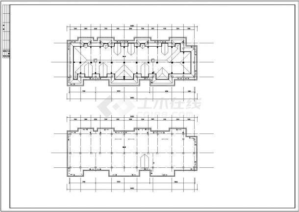 【5层】山东框架住宅楼设计（建筑结构图、计算书、外文翻译、实习报告等资料）-图二
