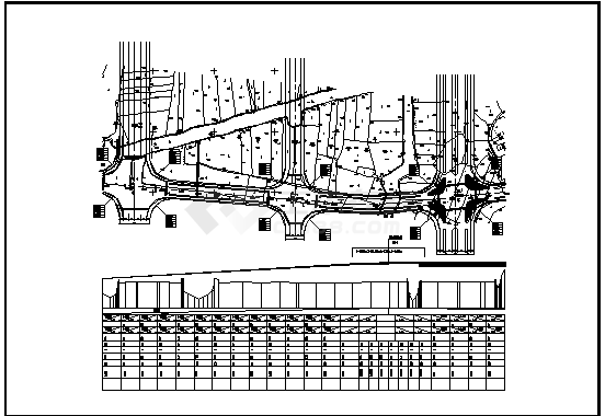 土木工程毕业设计_全长1700米某城市次干道标准设计cad图(含计算书，毕业设计)-图二