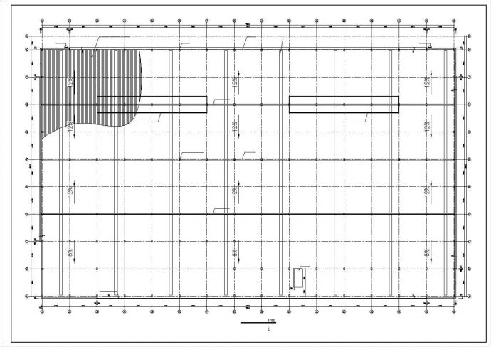 某地新厂建筑设计cad图纸（共5张）_图1