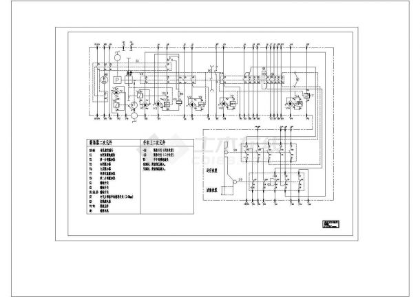 VD4电气接线图CAD-图一