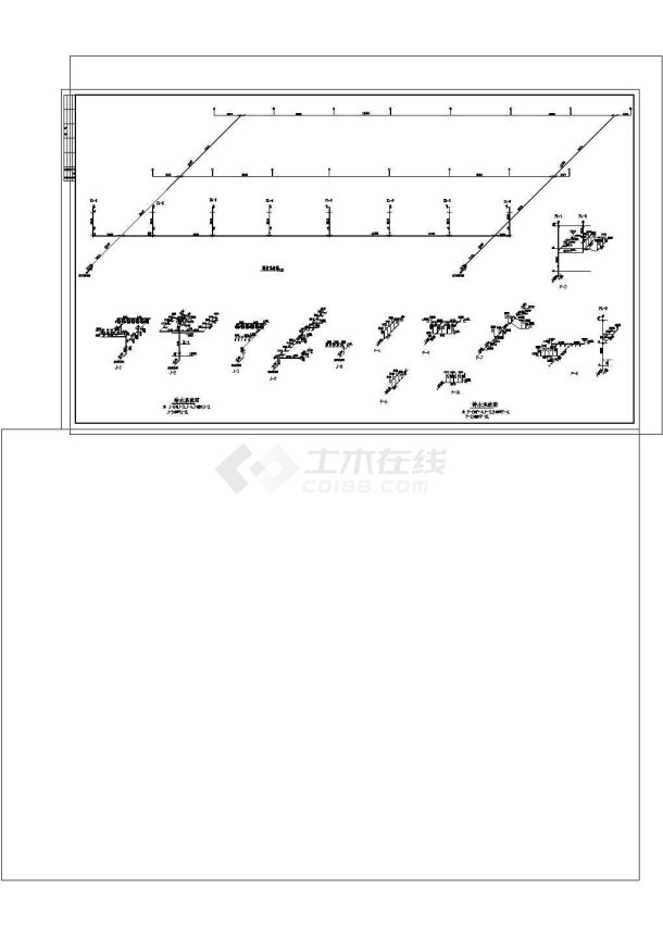 厂房设计_连云港某公司厂房给排水图纸CAD设计图-图一