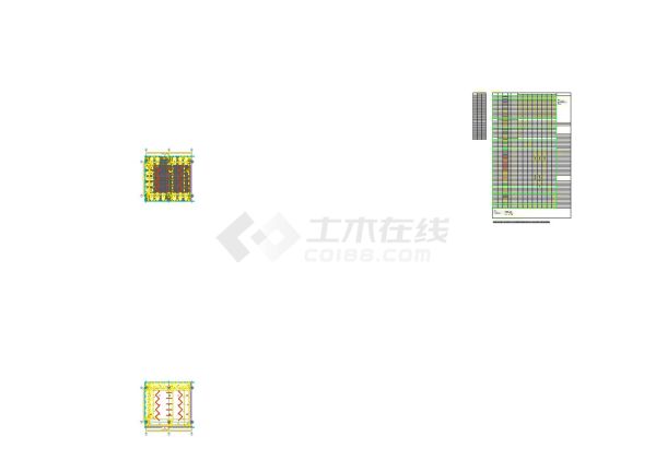 FF-2.40 C栋二层健身房平面图 CAD图-图一