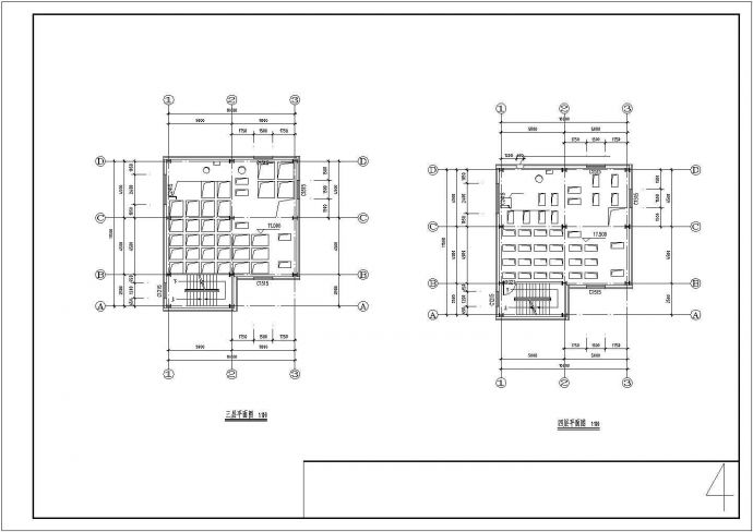 690平方米六层高层钢结构厂房施工图，含设计说明_图1