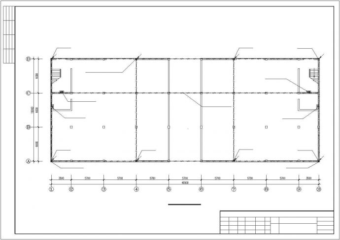 工艺制作厂电气系统规划CAD参考图_图1