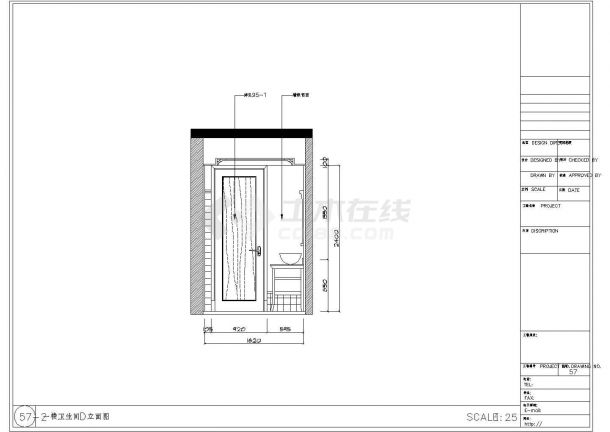 3层：长17.8米 宽12米 美式古典风格CAD建筑设计施工图-图一
