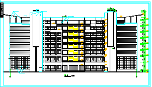 某教学楼全套cad建筑设计施工图_图1