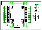 某中学全套建筑施工结构cad设计图-图二