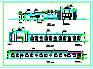 小型幼儿园建筑cad设计图纸