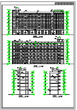 某小学建筑设计方案cad图纸