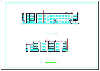 某3层幼儿园建筑设计cad施工图_图1