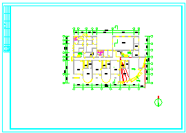 某2层幼儿园六班建筑cad施工图_图1