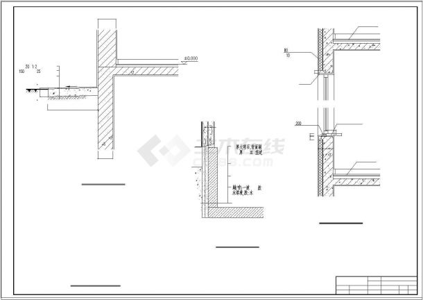 土木工程毕业设计_办公楼设计_【5层】5200平米左右一字型框架结构办公楼毕业设计（含建筑结构cad图、计算书）-图二