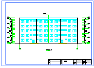 【5层】2257平米框架住宅楼cad毕业设计（计算书PDF,建筑,结构图）-图二