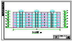 【5层】3600平米五层框架住宅楼设计（计算书,开题报告,建筑,结构图）-图二