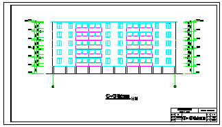 【6层】2500平米六层框架住宅楼设计（计算书,建筑,结构图）_图1