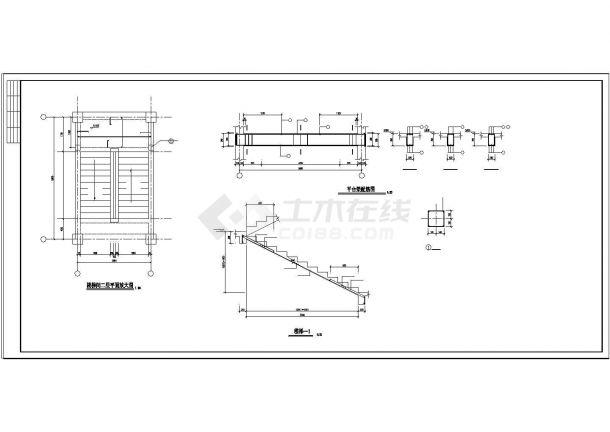 土木工程毕业设计_【6层】5040㎡综合楼毕业设计（计算书、建筑、结构设计CAD图）-图一