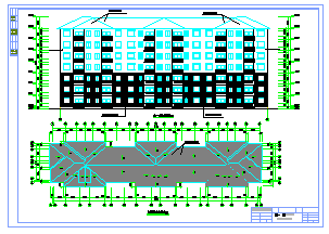 【7层】4000平左右框架住宅楼设计（建筑,结构图,开题报告任务书,计算书）-图二