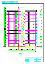 【11层】6442平米11层框剪豪华公寓设计（计算书,建筑,结构图）-图一
