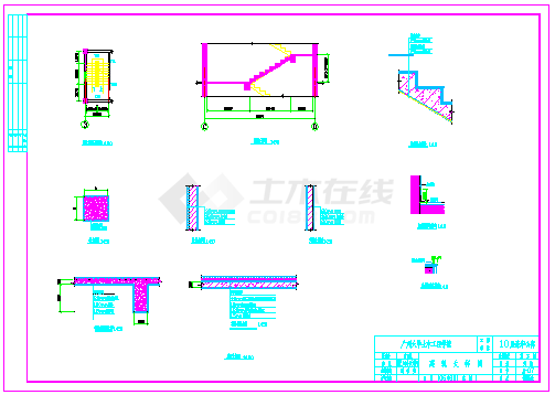 【10层】十层框剪方型住宅楼设计（建筑图结构图计算书）-图二