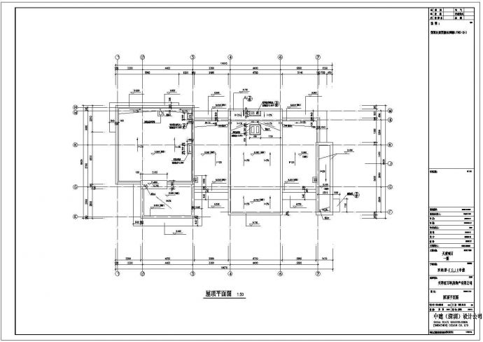 昆明市某沿街830平米3层框混结构住宅楼建筑设计CAD图纸_图1
