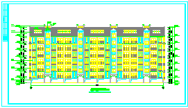 某小区住宅建筑cad施工设计图_图1