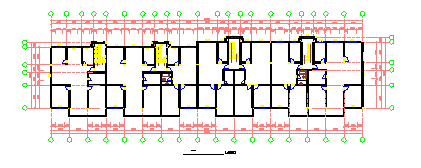 某地小区7层住宅楼建筑cad设计施工图-图二