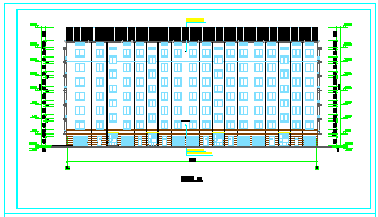 一套住宅楼建筑cad设计施工图纸-图一