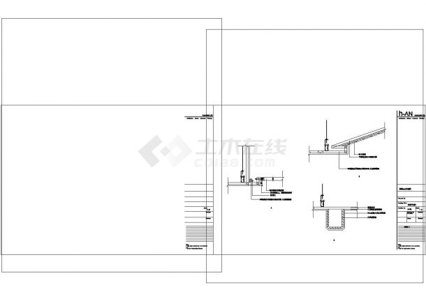 [无锡]某足浴SPA会所施工图非常标准CAD图纸设计-图一