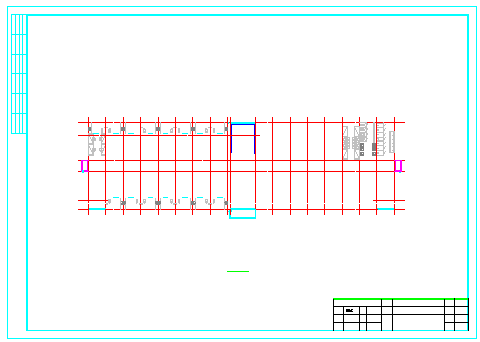 5层 4943平米大学生公寓cad设计（计算书、建筑、结构图）-图二