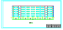 5层 5060平米宿舍楼cad设计（计算书、建筑、结构图）-图二