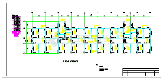 10层 9201平米医学院公寓cad设计（计算书,计价,施组,部分结构图）-图一