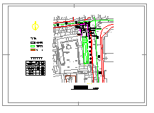 某二层仿古民居建筑设计CAD施工图纸-图二