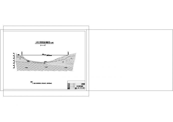 [四川]水库除险加固工程安全评价施工图非常标准cad图纸设计_图1