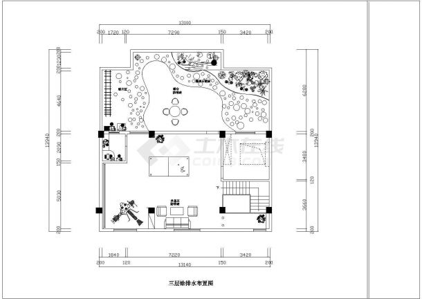 【苏州】某小村新型家居公司全体装修设计方案图-图一