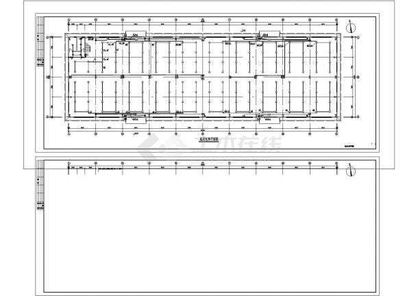 某二层钢结构厂房动力配电预留图纸-图二