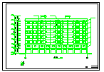某地六层砖混住宅建筑施工设计CAD图-图二