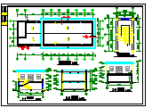 某二层药品楼建筑施工设计CAD图-图一